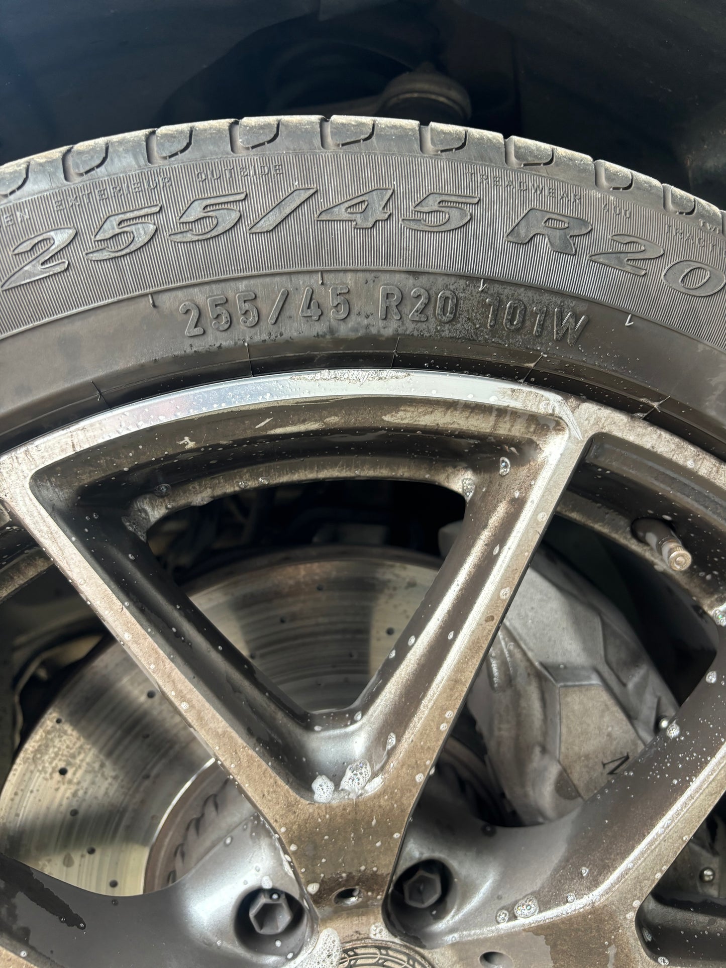 Minor Curb Rash Repair