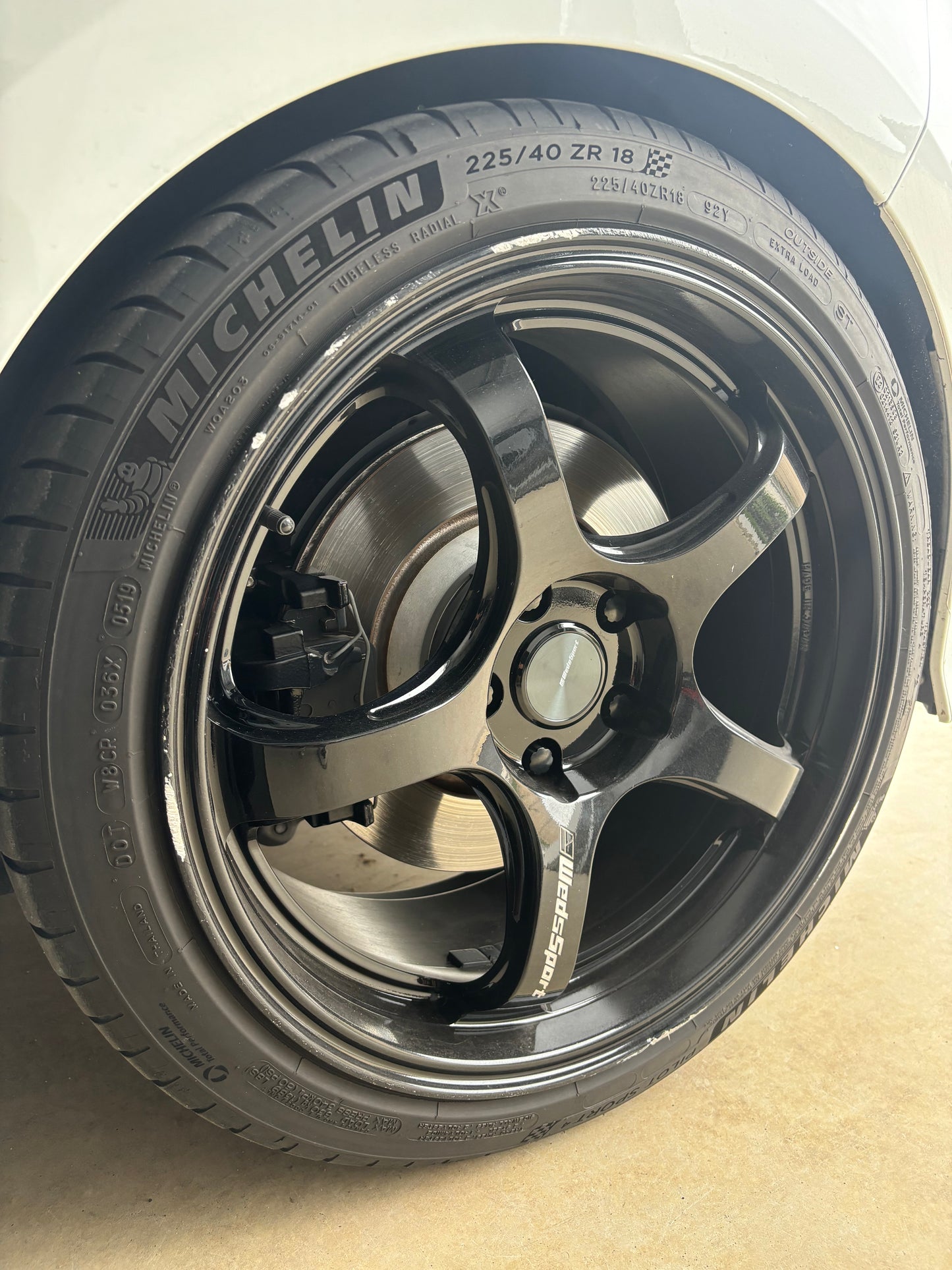 Minor Curb Rash Repair