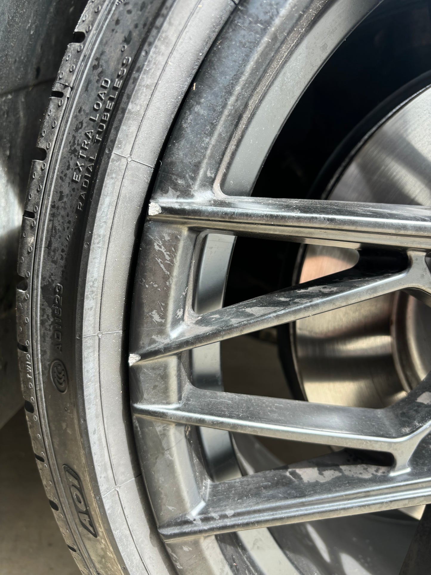 Minor Curb Rash Repair