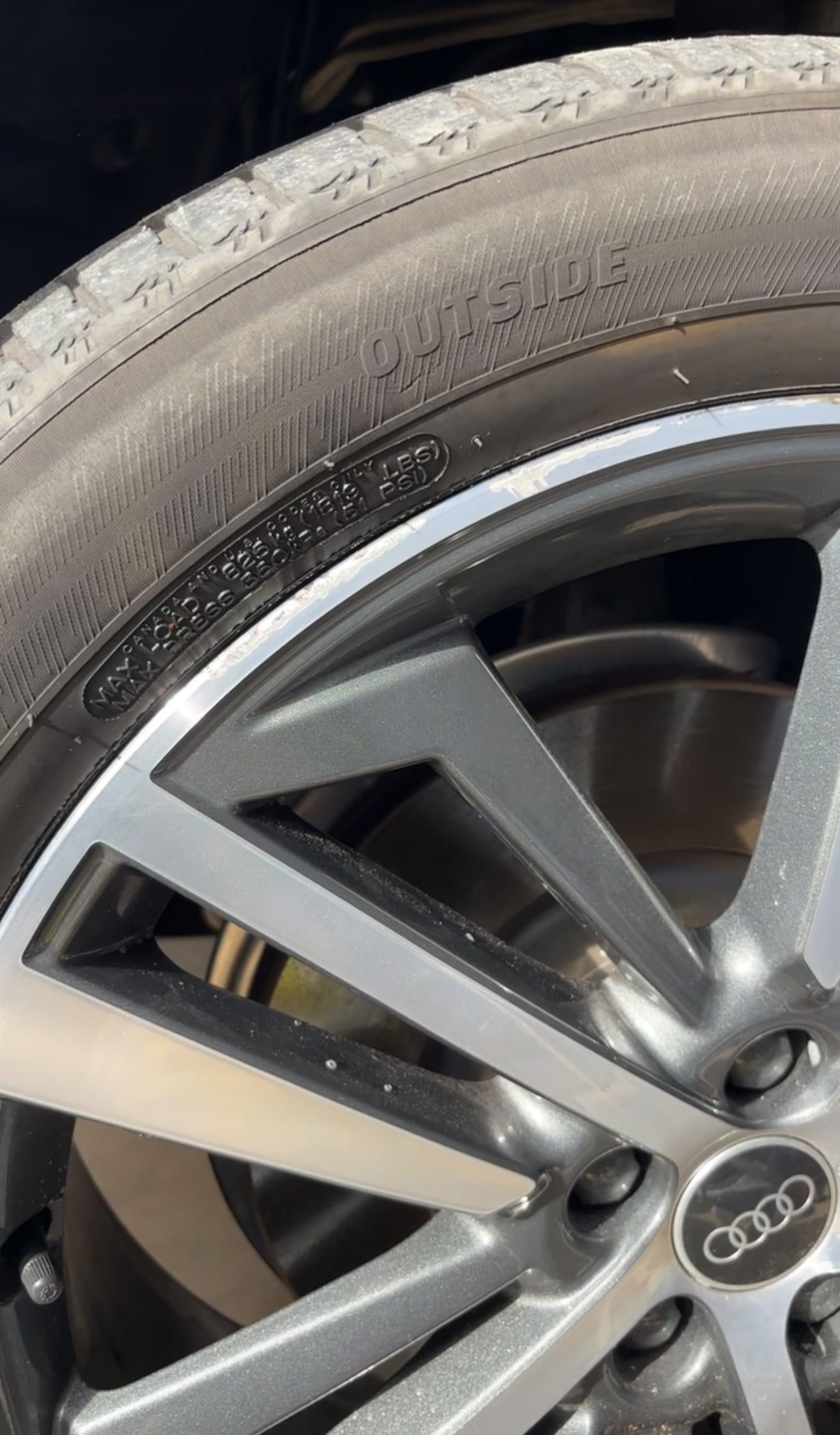 Minor Curb Rash Repair