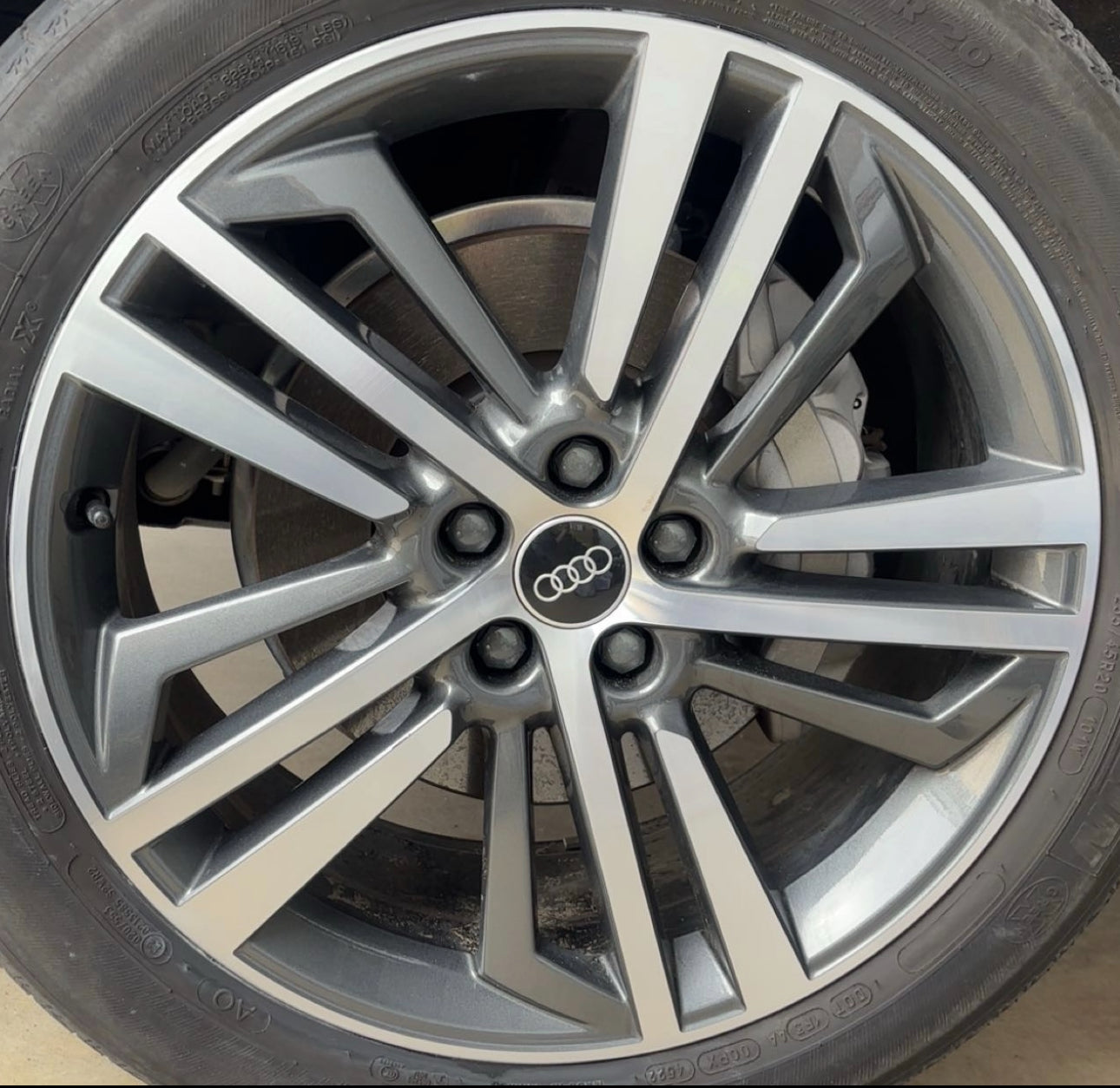 Minor Curb Rash Repair